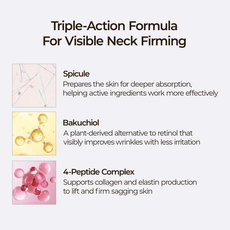 Perfect Neck Wrinkle Care Trio - Korean Cosmetics