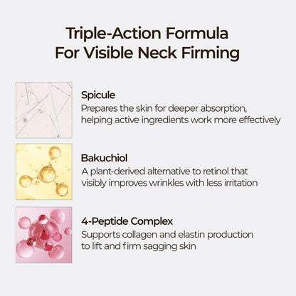 Perfect Neck Wrinkle Care Trio - Korean Cosmetics