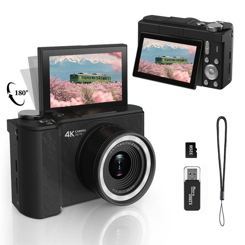 Premium 4K Retro Digital Camera